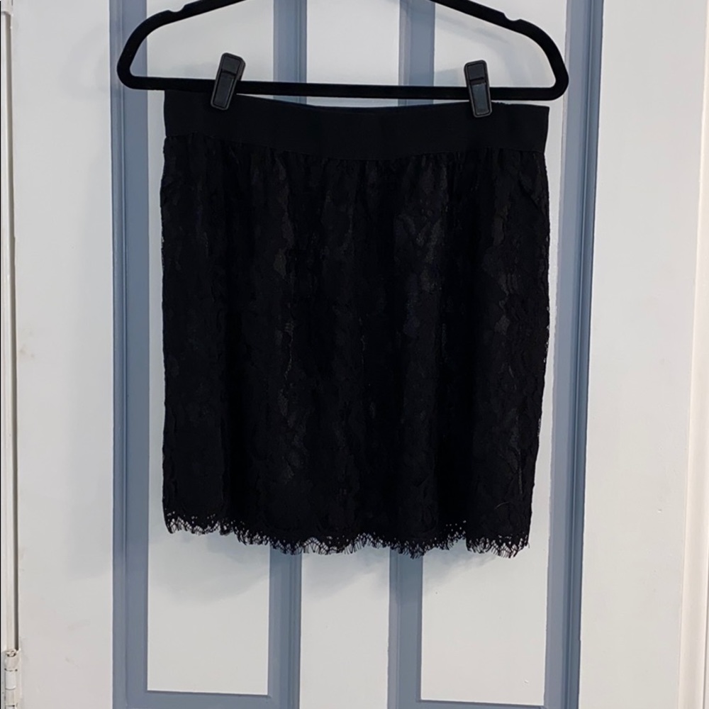 Black Lace Sexy Skirt